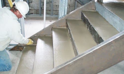 Poured Concrete Stairpan | SCS | Stair Components & Systems | a Division of Eberl Iron Works, Inc. | Buffalo, NY, USA