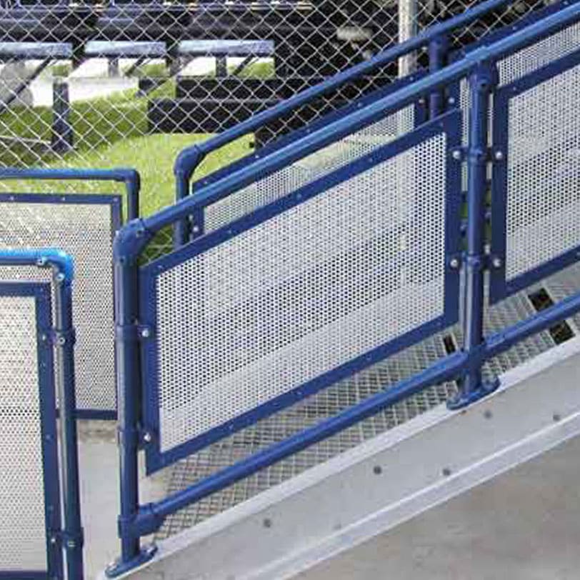Kee Lite® Aluminum Railings - Modular Guardrail Components - Kee