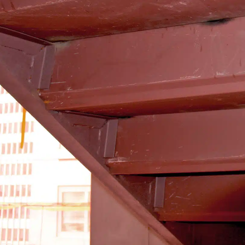 Carrier Angles For Commercial Stairs | SCS | Stair Components & Systems | a Division of Eberl Iron Works, Inc. | Buffalo, NY, USA