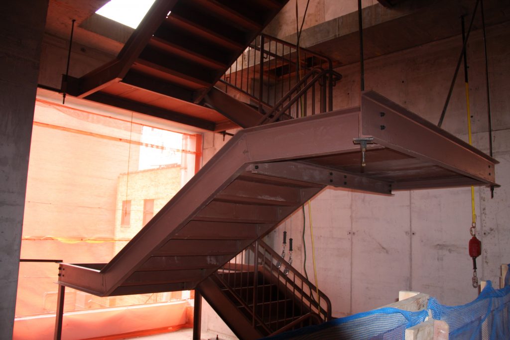 Stair Landing Pans | Staircase Components | commercial stairs | SCS | Stair Components & Systems | a Division of Eberl Iron Works, Inc. | Buffalo, NY, USA