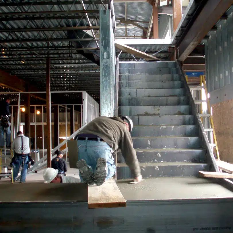 Stair Landing Pans | Staircase Components | commercial stairs | SCS | Stair Components & Systems | a Division of Eberl Iron Works, Inc. | Buffalo, NY, USA