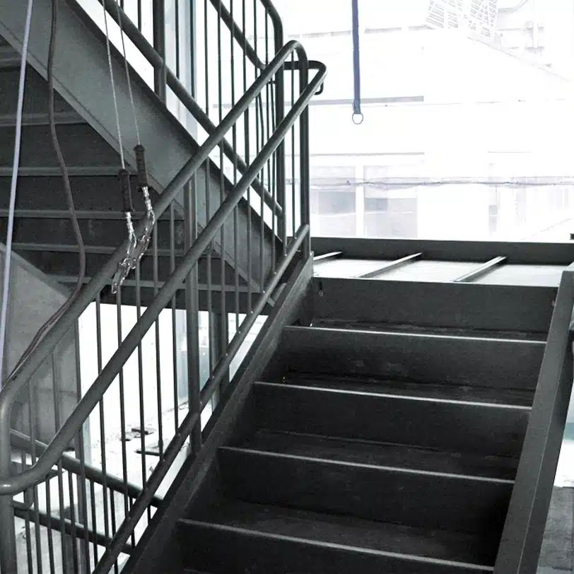 Stair Landing Pans | Staircase Components | commercial stairs | SCS | Stair Components & Systems | a Division of Eberl Iron Works, Inc. | Buffalo, NY, USA
